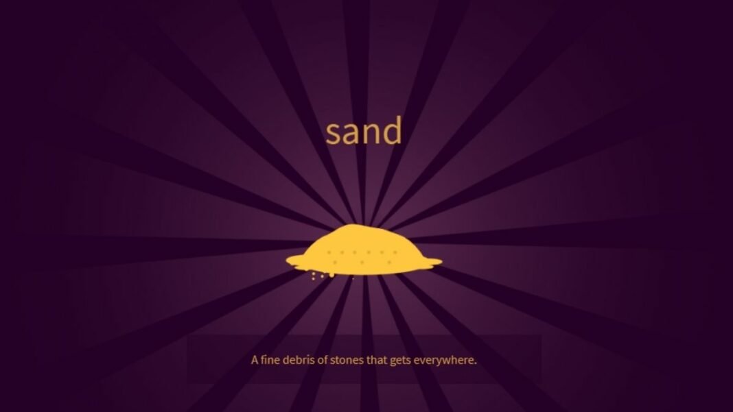 Little Alchemy 2 Hur man gör sand