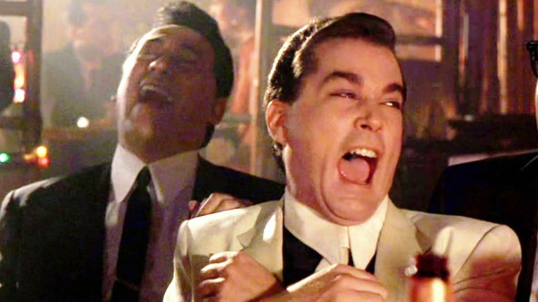 Ray Liotta laughs in "Goodfellas"