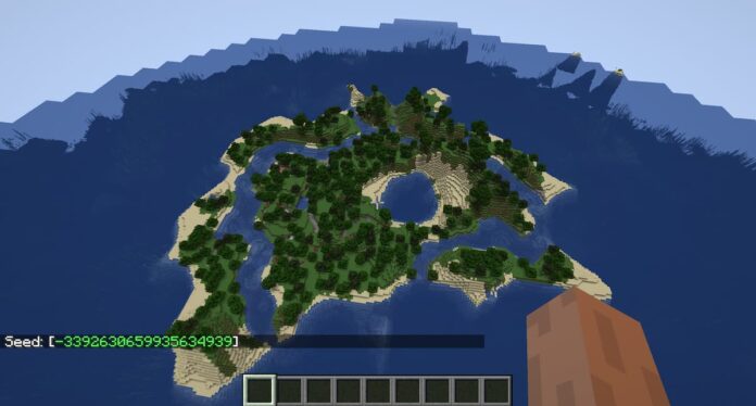 Minecraft-eilandzaden