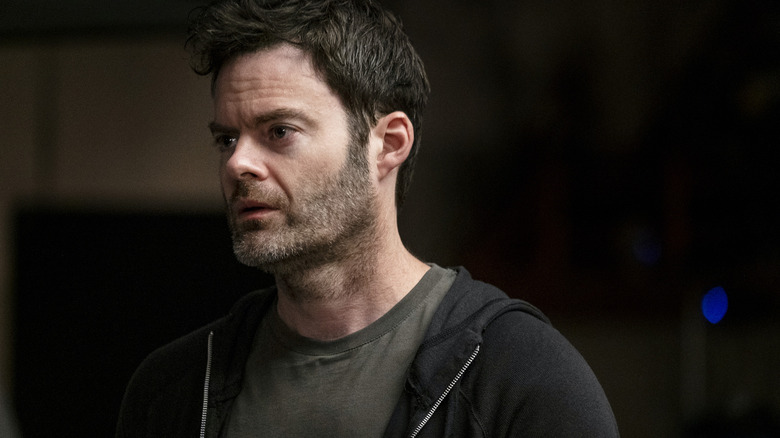 Bill Hader looking mournful in the HBO series Barry