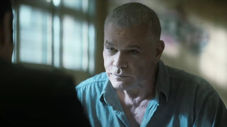 Ray Liotta bald in "The Many Saints of Newark"