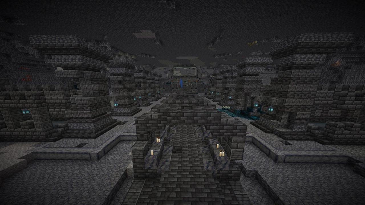 Ancient city in Minecraft 1.19 update