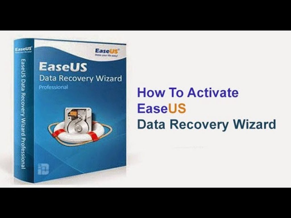 Activate the Easeus Data Recovery through easeus data recovery license code
