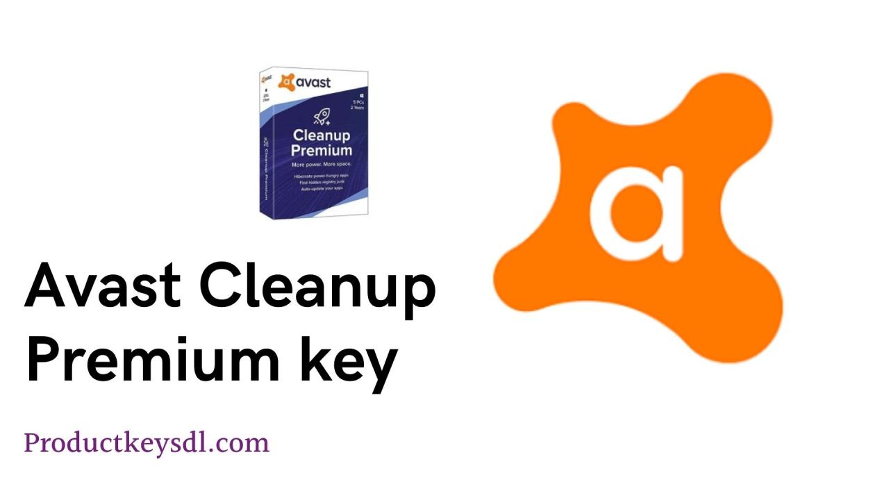 Avast Cleanup Premium-nøkkel