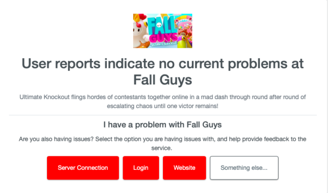 Fall Guys Serverproblem