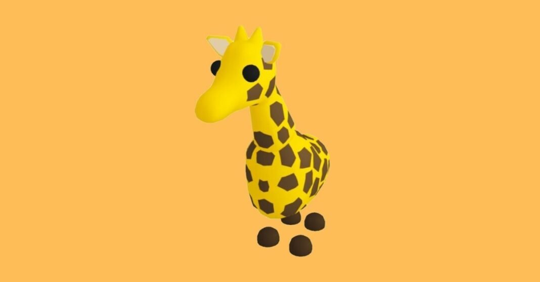 Hoe u een gratis giraffe kunt krijgen in Roblox Adopteer mij in 2021