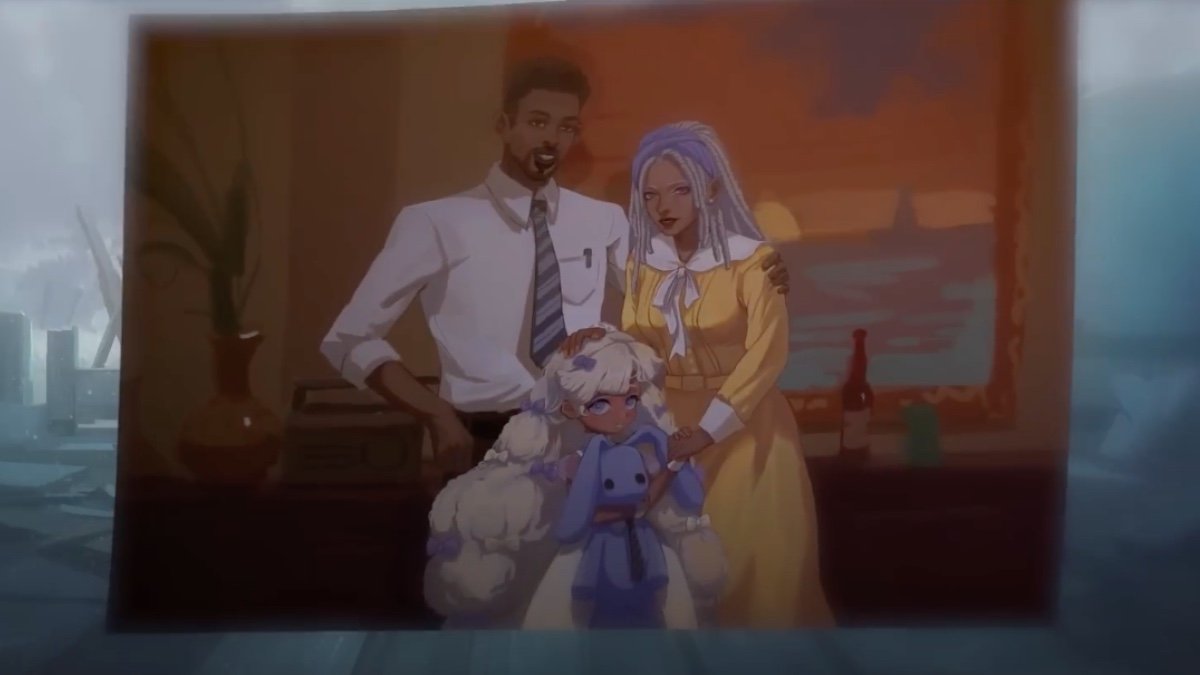 Zora from Dislyte with her parents.