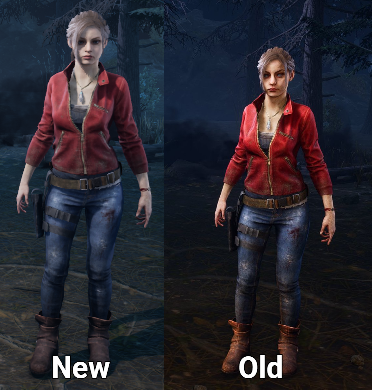 updated claire redfield dead by daylight