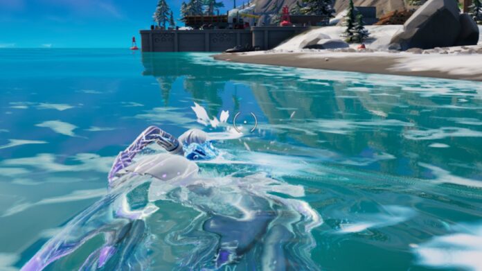 swimming icy water fortnite feature
