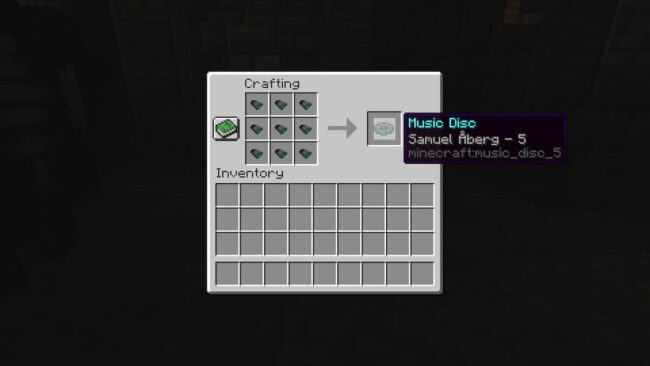 Crafting Music Disc 5