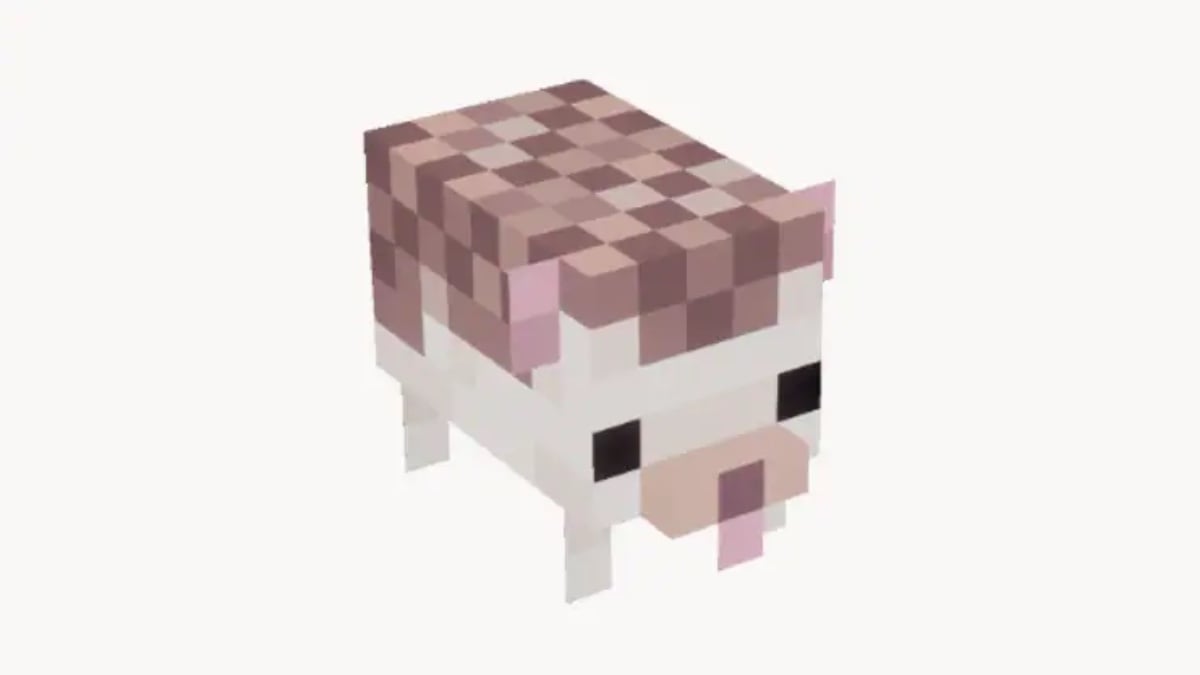 Et pindsvin fra Minecraft Dungeons.