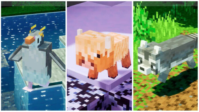 Tiere aus Minecraft-Dungeons
