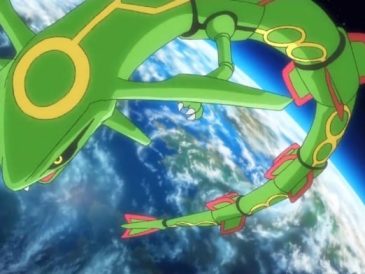 rayquaza in earths orbit