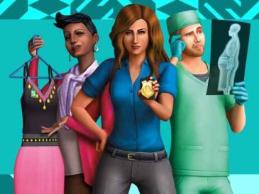 Sims 4 Get to Work artwork