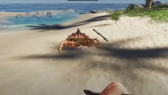 Stranded Deep how to kill a giant crab