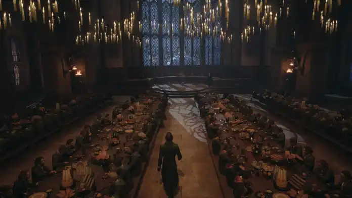 Hogwarts Legacy sorting ceremony