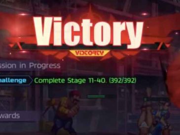 Stage 11-40 in Street Fighter Duel