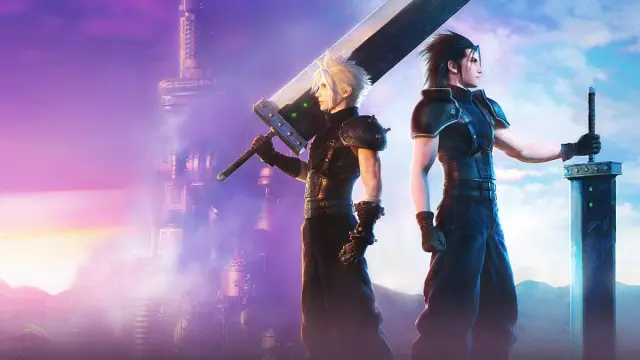 Zak en Cloud uit Final Fantasy 7