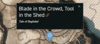 tales fo baghdad blade in the crown location