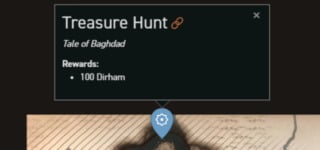 tales of baghdad treasure hunt location